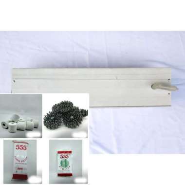 Top Filter Talang Aquarium 80 cm Lengkap Tutup dan Media Filter GREY