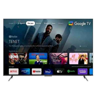 TCL 55C635 4K QLED TV 55 inch Smart Google & Game Master TV
