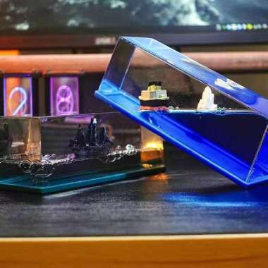 Pajangan Dekorasi Hiasan Rumah Mobil Model Kapal Perahu Pesiar Titanic Cruise Ship Hourglass cocok u