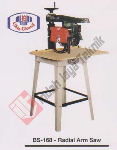 Mesin Radial Arm Saw Oscar Chia Chung / Gergaji Bundar Berlengan