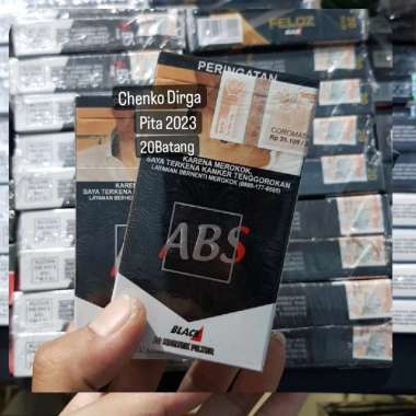 ABS BLACK BOLD - 20 Batang Rokok Filter - Bungkus Slop