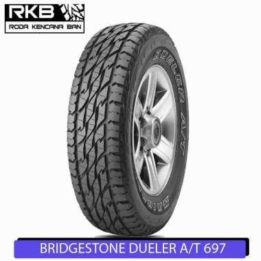 Bridgestone Dueler AT D697 Ukuran 265/70 R16 Ban MITSUBISHI Triton, TOYOTA FORTUNER. NISSAN NAVARA