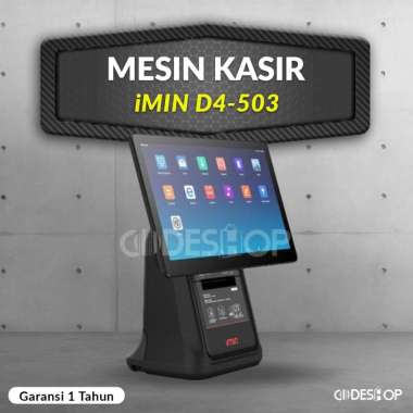 Mesin Kasir POS IMIN D4-503 Android Touchscreen 15,6" + Printer 80 MM