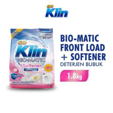 Promo Harga SO KLIN Pro Detergent 1800 gr - Blibli