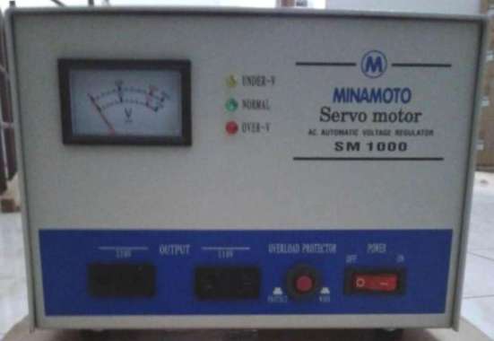 STABILIZER MINAMOTO SM 1000 VA SERVO MOTOR