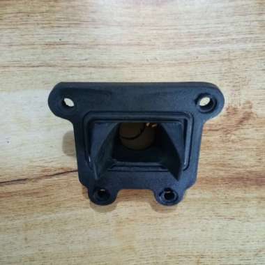 INTAKE INSULATION MANIFOLD KARET YAMAHA SCORPIO Z hitam
