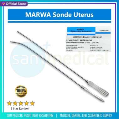 MARWA Sonde Uterus / Sims Uterine Sonde 32cm