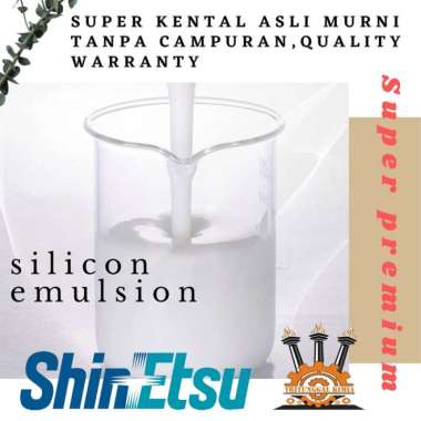 silicone emulsion/silicon putih shinetsu 100gram