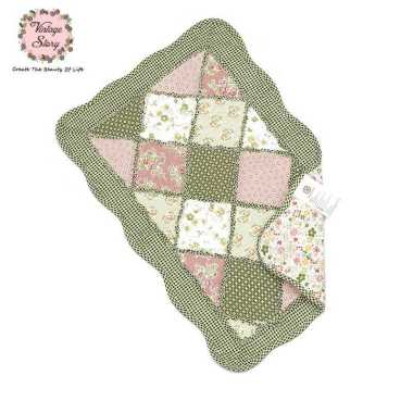 Shabby Keset Patchwork 40x60cm A13 40x60