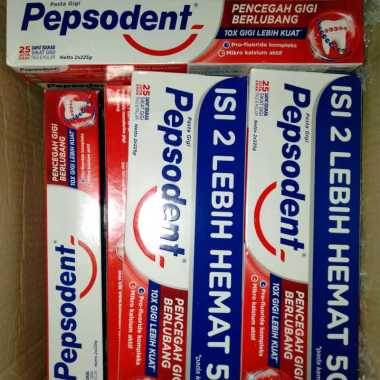 Pepsodent 225gr / Pepsodent Jumbo 225gr [ isi 2]