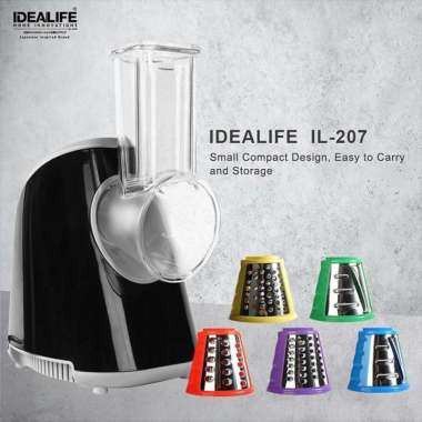 IDEALIFE Electric Food Processor Penghalus Pemotong Makanan IL-207