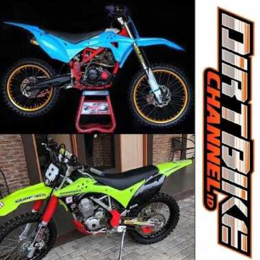 BODY SET GORDON STABILO / BIRU TOSCA KLX DTRACKER 150 Putih