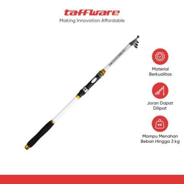 TaffSPORT Joran Pancing Antena Portable Carbon Fiber - CF3000