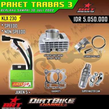 PAKET TRABAS BRT KLX 230 230R Bore Up BRT KLX 230 TRABAS 2