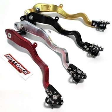 Pedal Rem Tuas Rem CNC Aluminium CRF 150 XBREAK Merah