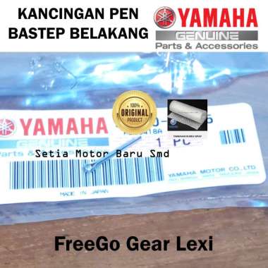 Kancingan Pin Pen Bastep Belakang FreeGo Gear Lexi Asli Original Yamaha Surabaya 914902502000
