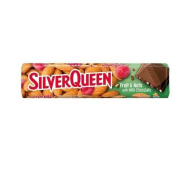 Promo Harga Silver Queen Chocolate Fruit & Nuts 58 gr - Blibli