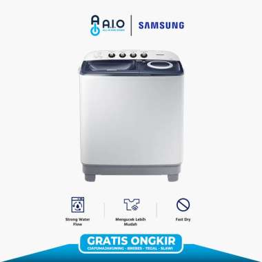 SAMSUNG - MESIN CUCI 2 TABUNG 7.5 KG - SAMS WT75H3210MB PROMO GRATIS ONGKIR