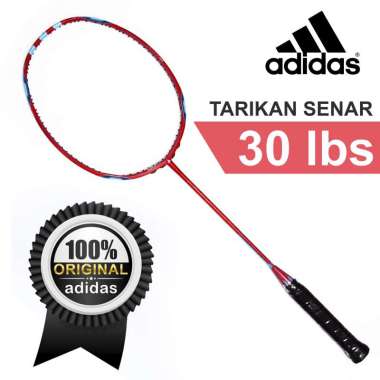 Raket Bulutangkis Badminton Adidas Wucht P2.1 Vivid Red Pasang Senar