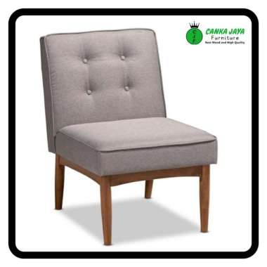 KURSI MAKAN CAFE RESTO MINIMALIS MODEL SOFA MODERN MURAH - KAYU JATI