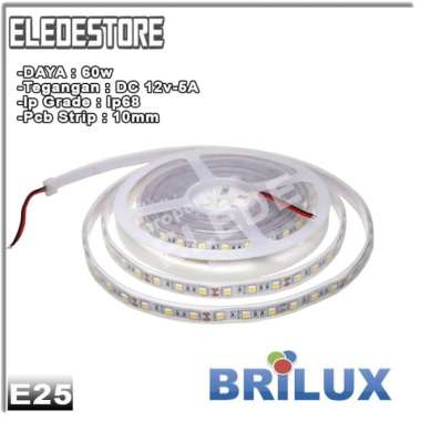 Lampu Led Strip 5050 Ip68 Outdoor Waterproof Brilux Epistar