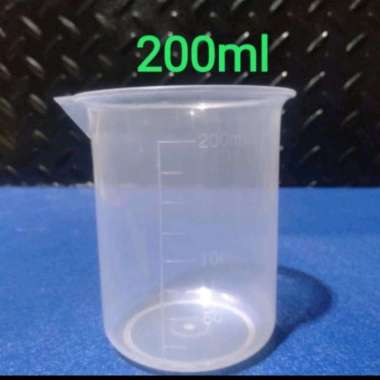 Gelas Takar 200ml - Gelas Ukur 200 ml plastik