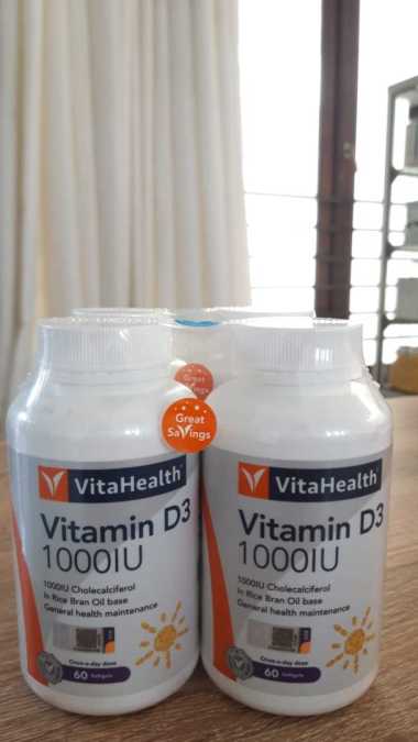 Vitahealth Vitamin D3 1000IU
