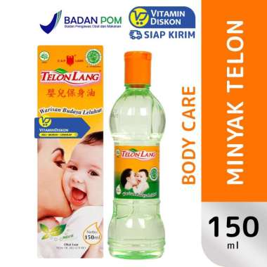 Cap Lang Minyak Telon 150 Ml