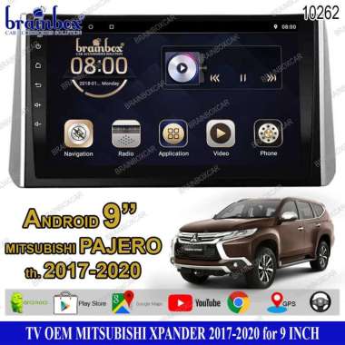 Brainbox TV Mobil OEM Mitsubishi Xpander Android Headunit Tape Mobil Head Unit 2GB + 32GB