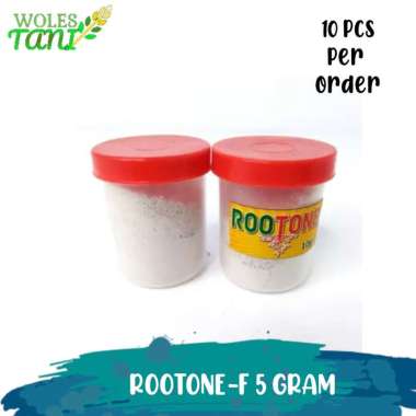 Rootone F 5 Gram Aktivator Akar Cangkok dan Stek 10 Pcs Multicolor