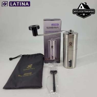 LATINA SUMBAWA MINI CERAMIC HANDY COFFEE GRINDER MANUAL - LORENA