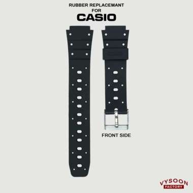 Tali Karet Rubber Strap Original Casio CPW-500H CPW 500H CPW500 MW240