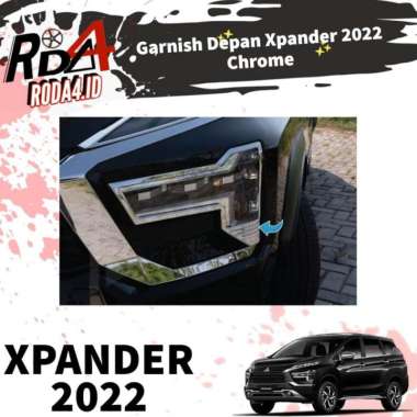 Garnish Xpander 2022 Head Lamp Cover Garnis List Lampu Depan Chrome