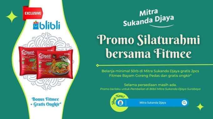 FREEGIFT - FITMEE BAYAM GORENG PEDAS 2 PCS