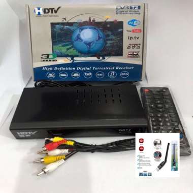 Set Top Box Tv Digital Receiver Tv Digital Android Tv Box STB + DONGLE