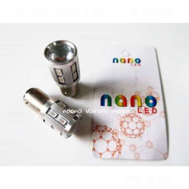 Nano Dop Lampu Rem Mobil for Avanza - Xenia - Ertiga - Innova - Fortuner S25 Kedip Red