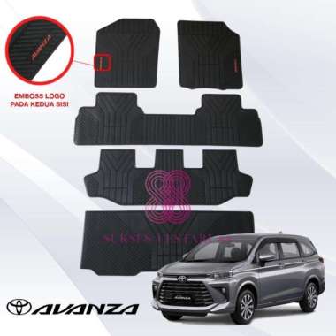 Karpet Mobil Toyota Avanza 2022 All New Avanza Veloz 2022 Full Bagasi VELOZ