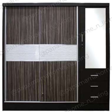 Jual Lemari Baju 3 Pintu Sliding Terbaru Harga Murah Blibli Com