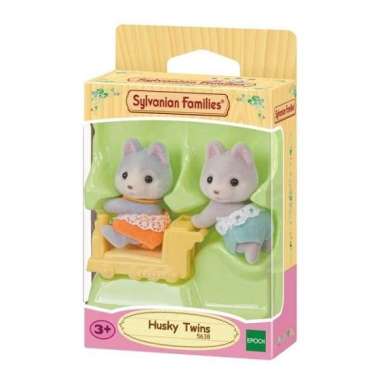 Mainan Koleksi Sylvanian Families Husky Twins