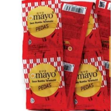 Mayonaise mayones pedas hot sauce salad dressing segaru foods OMAYO 10 gram
