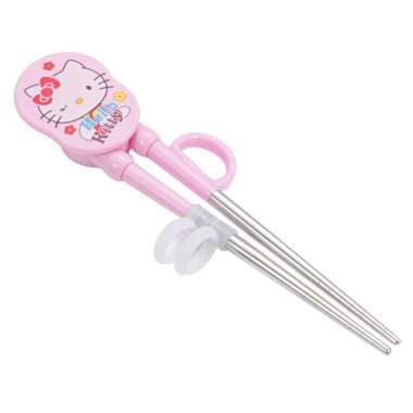 Training chopstick sumpit belajar bento karakter doraemon hello kitty winnie the pooh anak kecil put