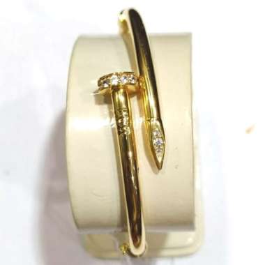 Gelang Paku Emas Kuning 750