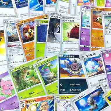 Kartu Pokemon Japan Bulk Random Common Uncommon Original TCG Card