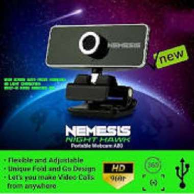 Webcam NYK A80 Nemesis Night Hawk Streamer Webcam Gaming HD 960P
