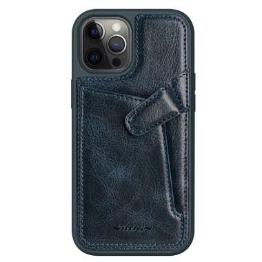 Nillkin Leather Case (Aoge) - Apple Iphone 12 Pro Max - Blue -
