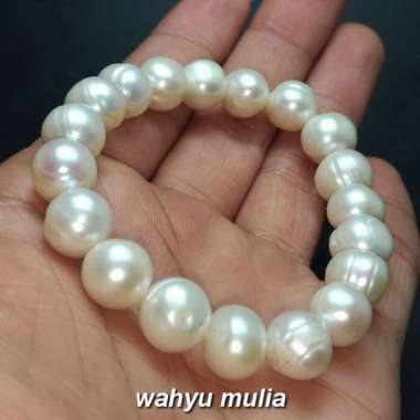 Gelang Batu Mutiara Lombok Asli (kode:855) Putih