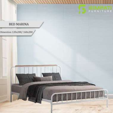 Ranjang / Divan Siantano Marina - White 160 x 200