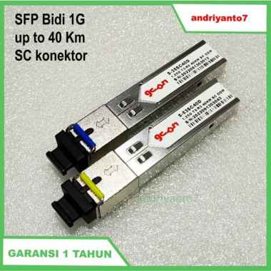 SFP BiDi 1G 40km Compatible MIKROTIK TP-LINK D-Link