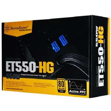 Power Supply PSU SILVERSTONE 550 Watt 80+ Gold MODULAR SST-ET550-HG