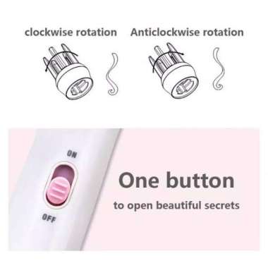 Alat Keriting Rambut Catokan Otomatis Automatic Hair Curler Curly Iron